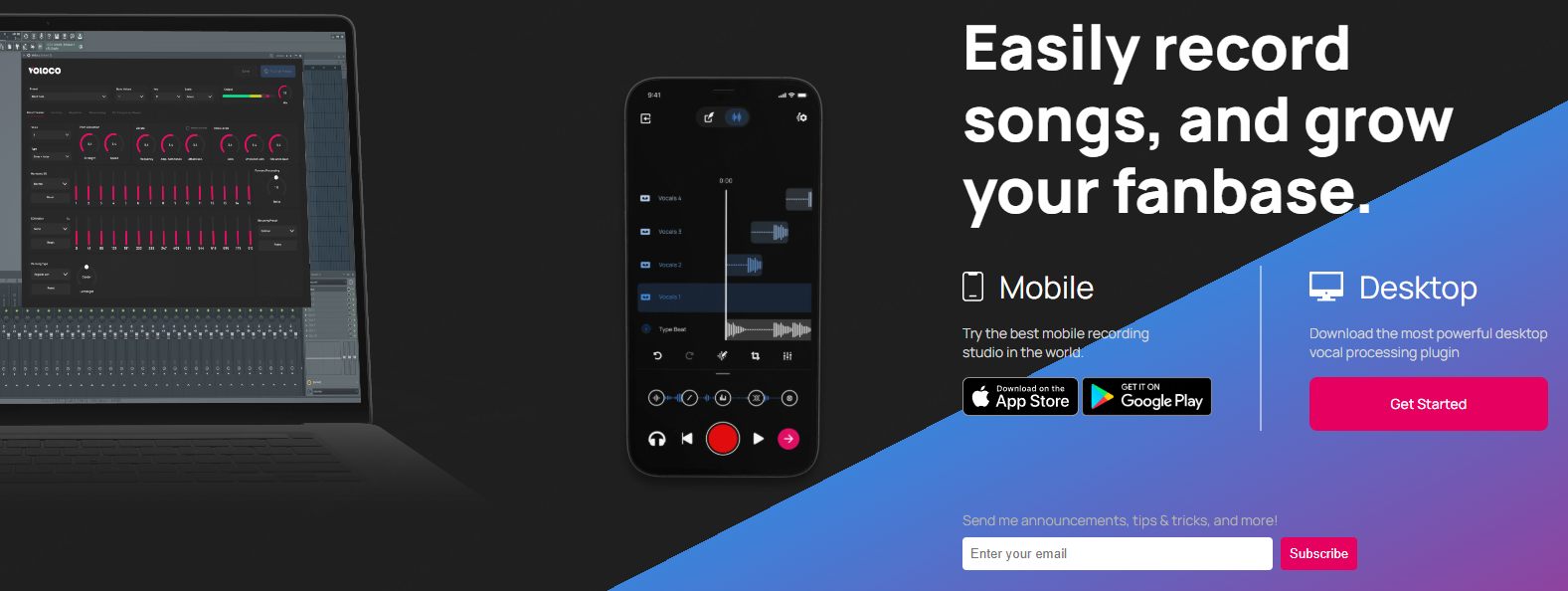 ボーカルを消すアプリVoloco