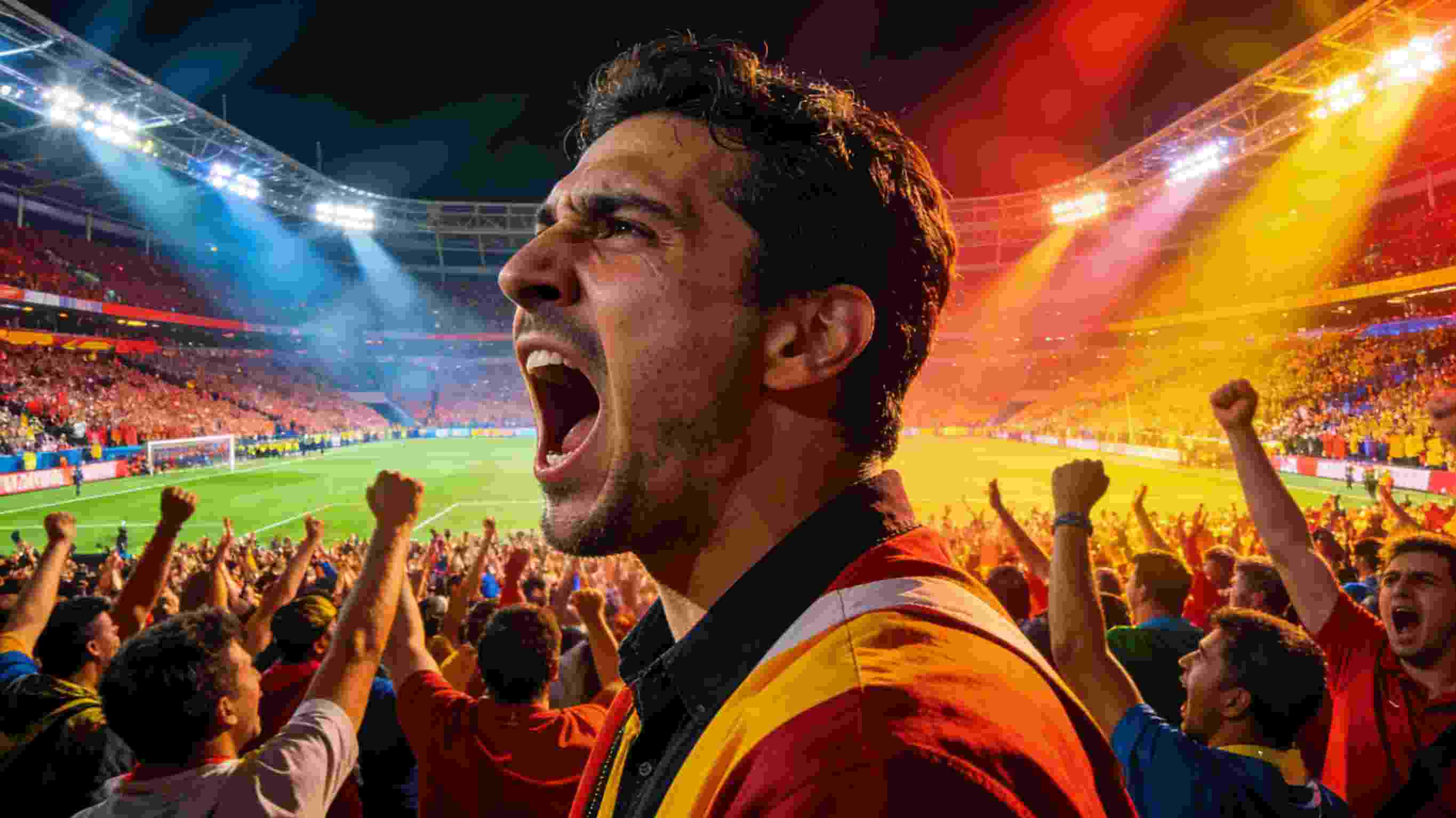 أجواء ملعب كرة القدم