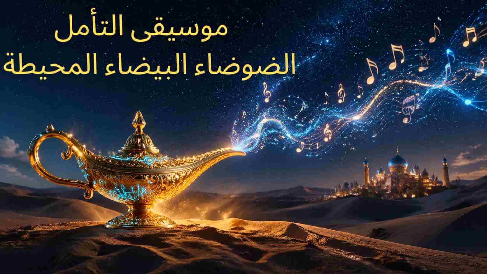 مولد موسيقى التأمل العربية الهادئة بتقنية الذكاء الاصطناعي