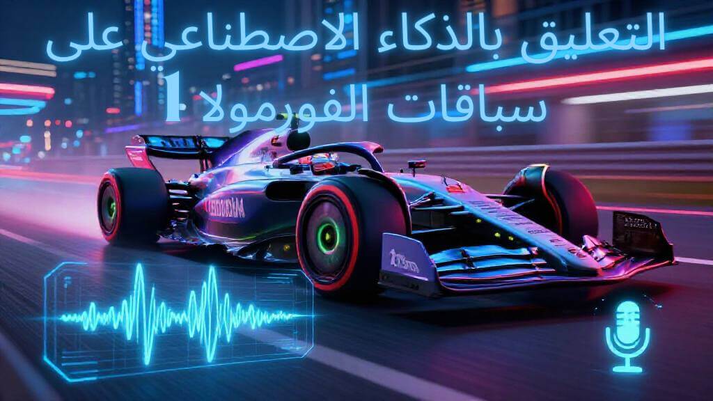 F1 AI voice commentary tts