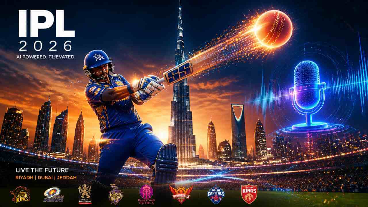 IPL 2026 AI cricket commentary tool