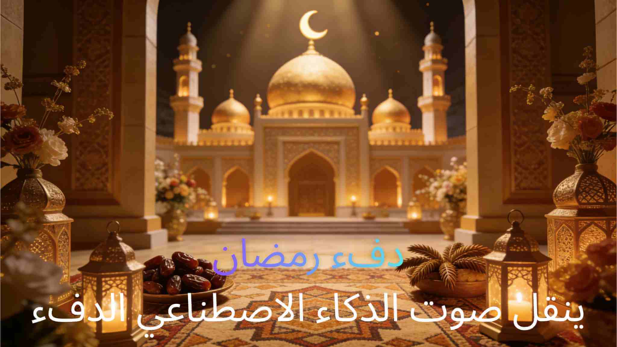 تهاني رمضان TTS