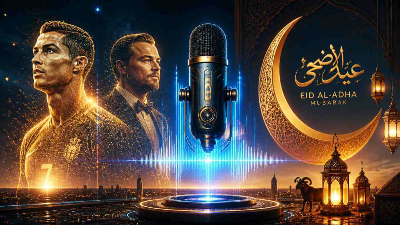 ai voice eid al adha celebrity