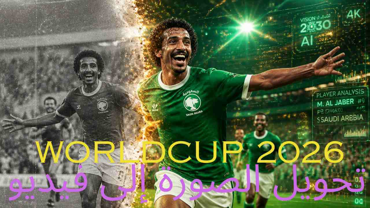 تحويل صور كأس العالم 2026 إلى فيديو بالذكاء الاصطناعي أداة Vidspark