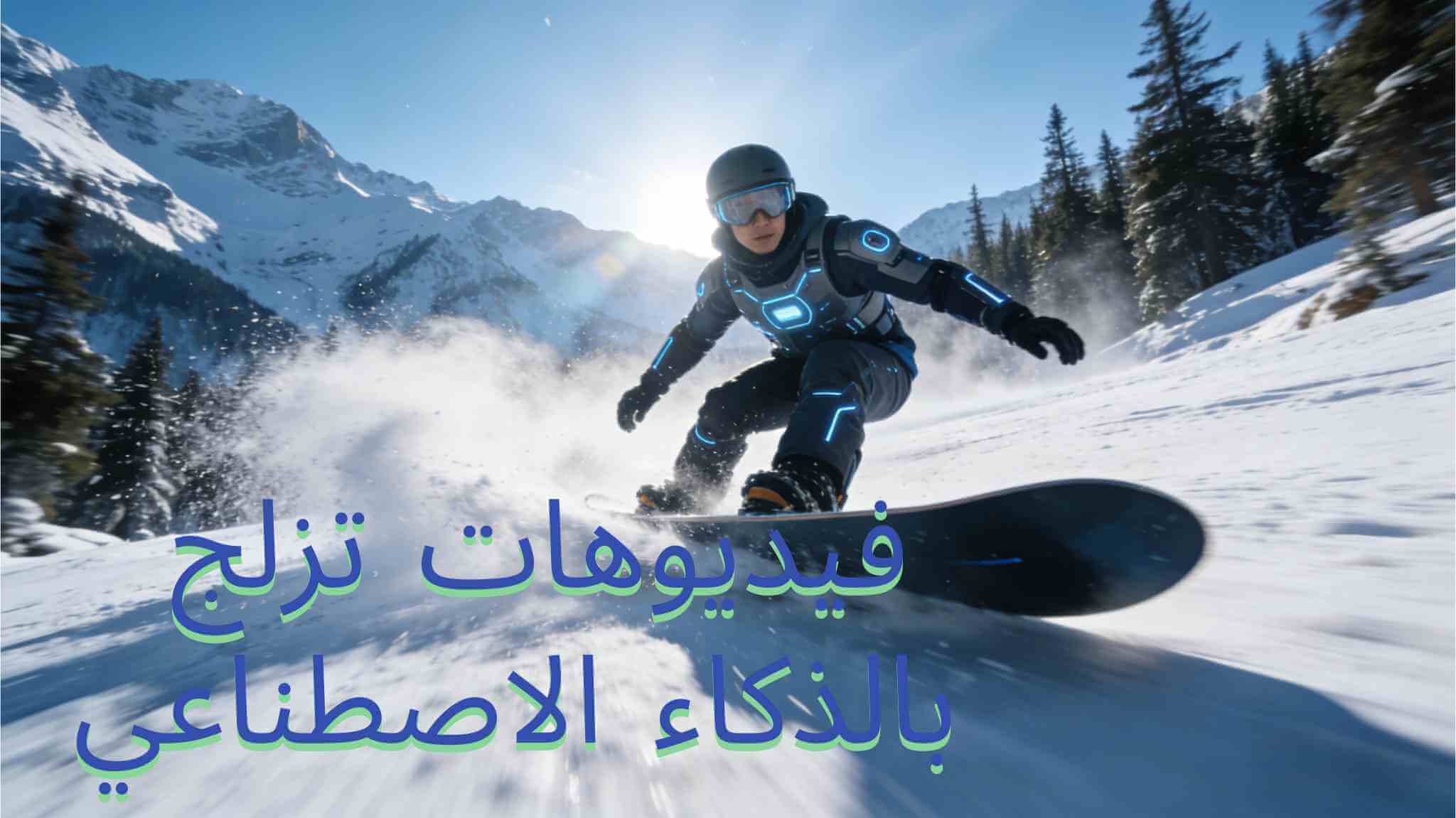 إعادة إنشاء فيديو التزلج