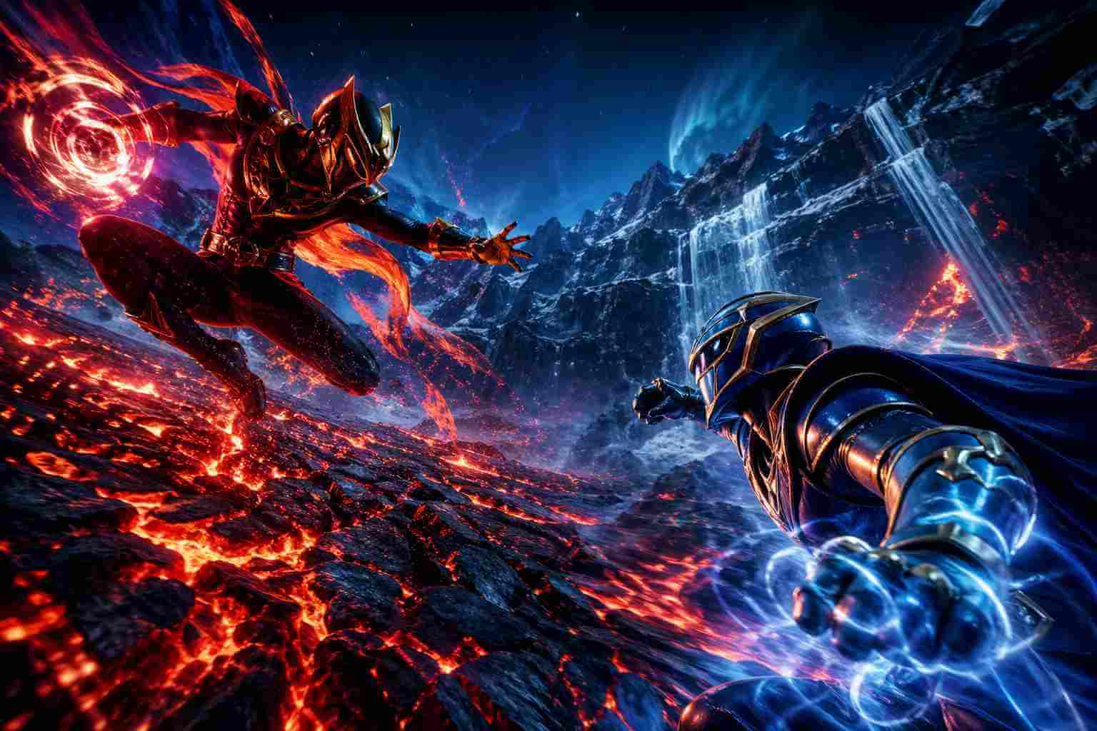 Cenas de Ação e Combate com Impacto Visual