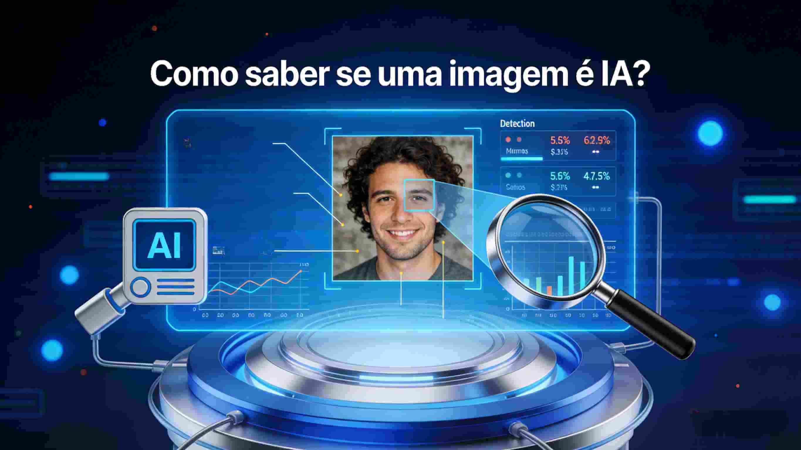 como saber se uma imagem com ia