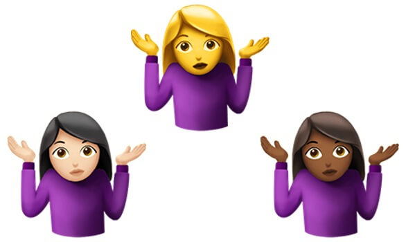 emoji video pessoa