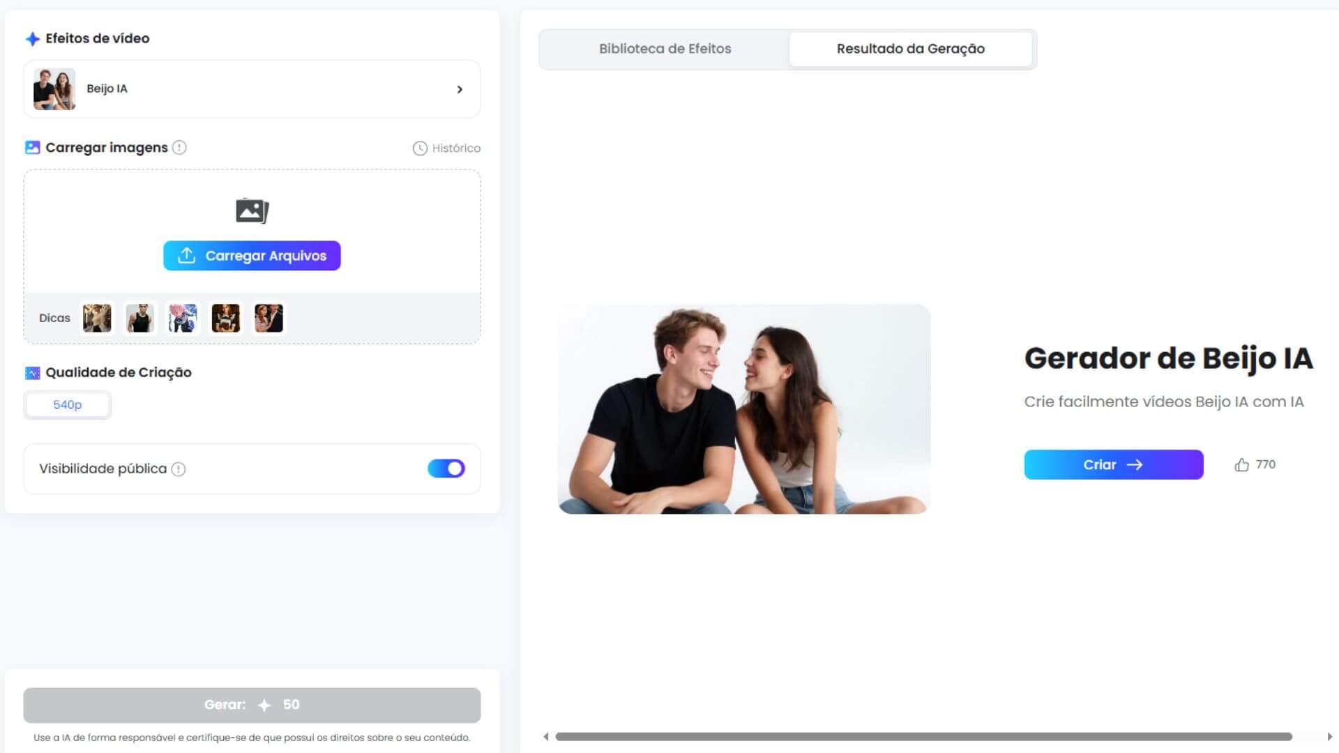 gerador de vídeo de IA topmediai