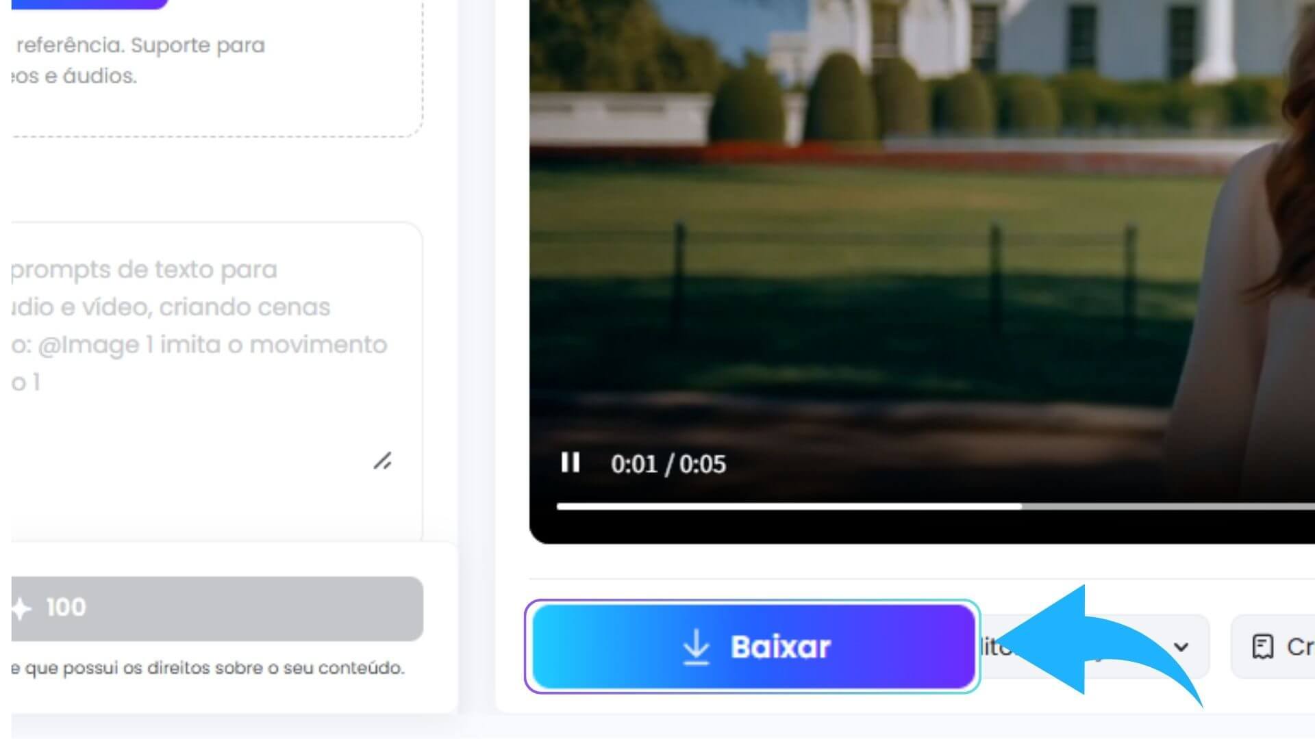 como criar vídeo com IA