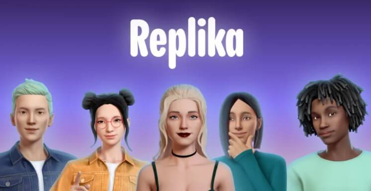 namorada ai replika.