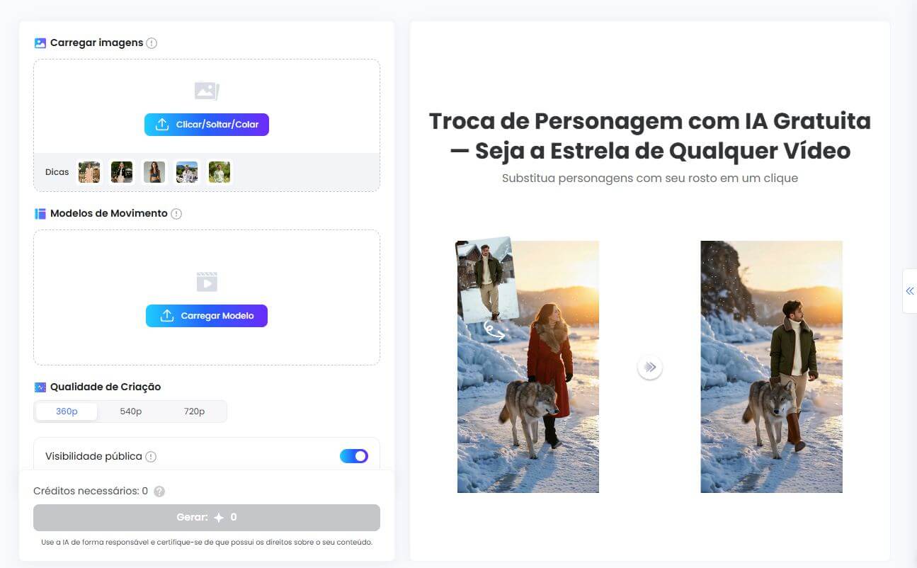 gerador de vídeo de IA topmediai