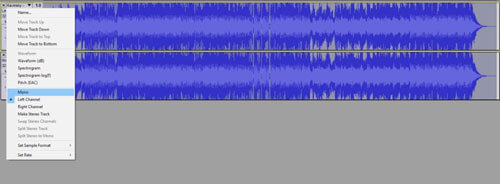 audacity separar voz