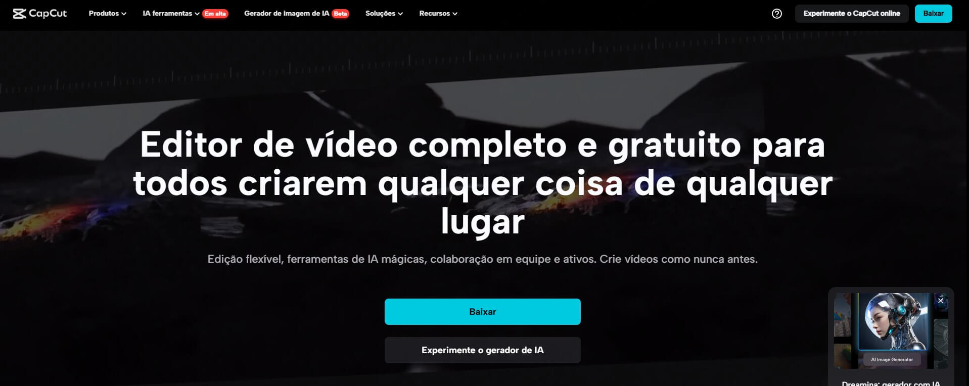 capcut colocar voz em vídeo