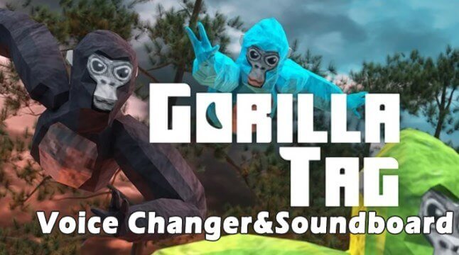 trocador de voz gorilla tag