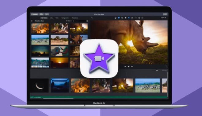 imovie colocar voz em vídeo