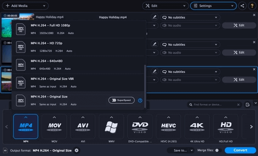 movavi colocar voz em vídeo