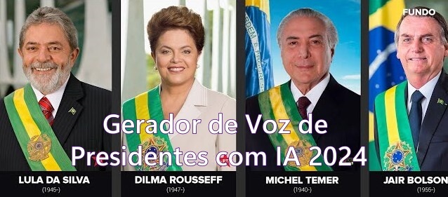 presidente ai gerador de voz