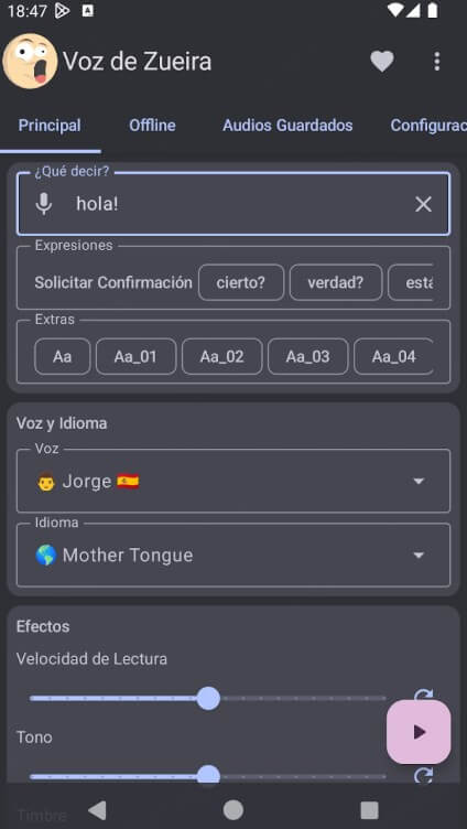 voz da zueira app