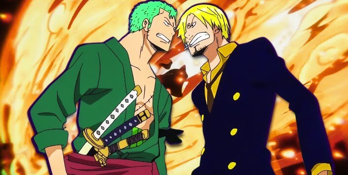 roronoa zoro e sanji