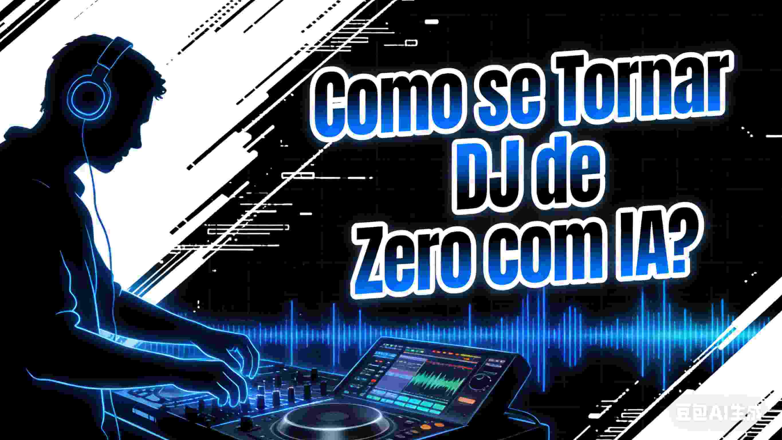 equipamento de dj profissional e tecnologia ia