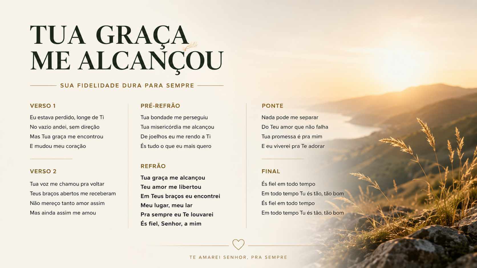 letra para musica