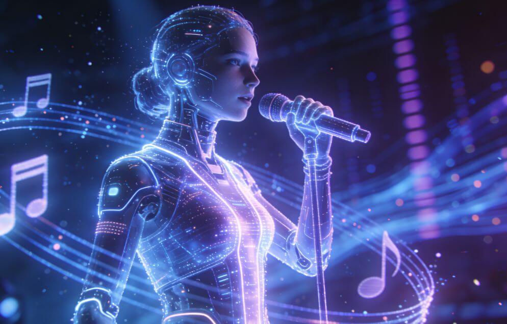 aplicativo que faz música com sua voz