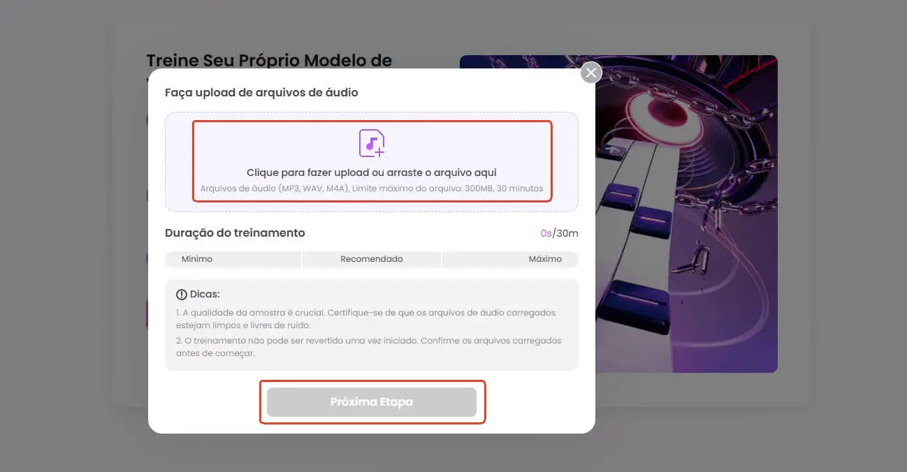 aplicativo que faz música com sua voz