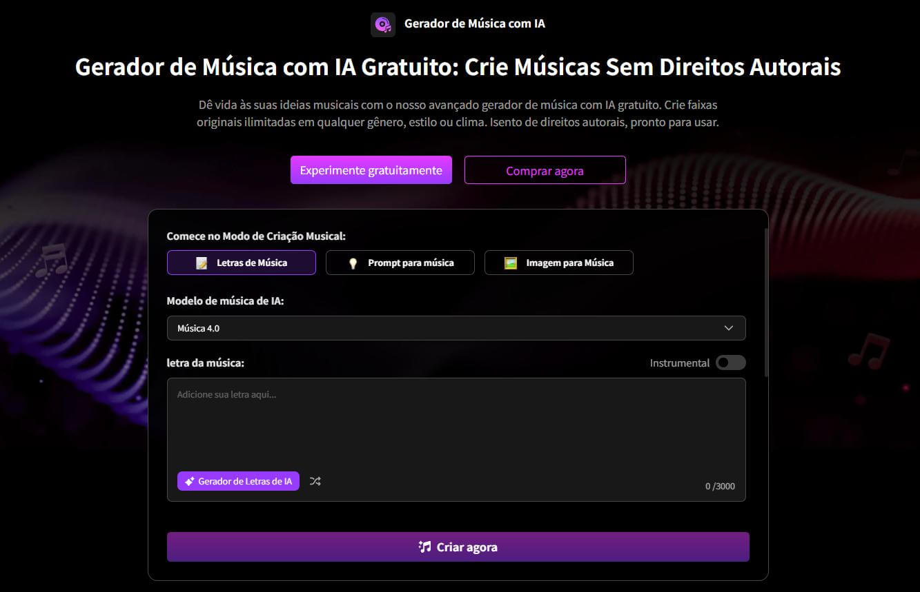 gerador de música de IA topmediai