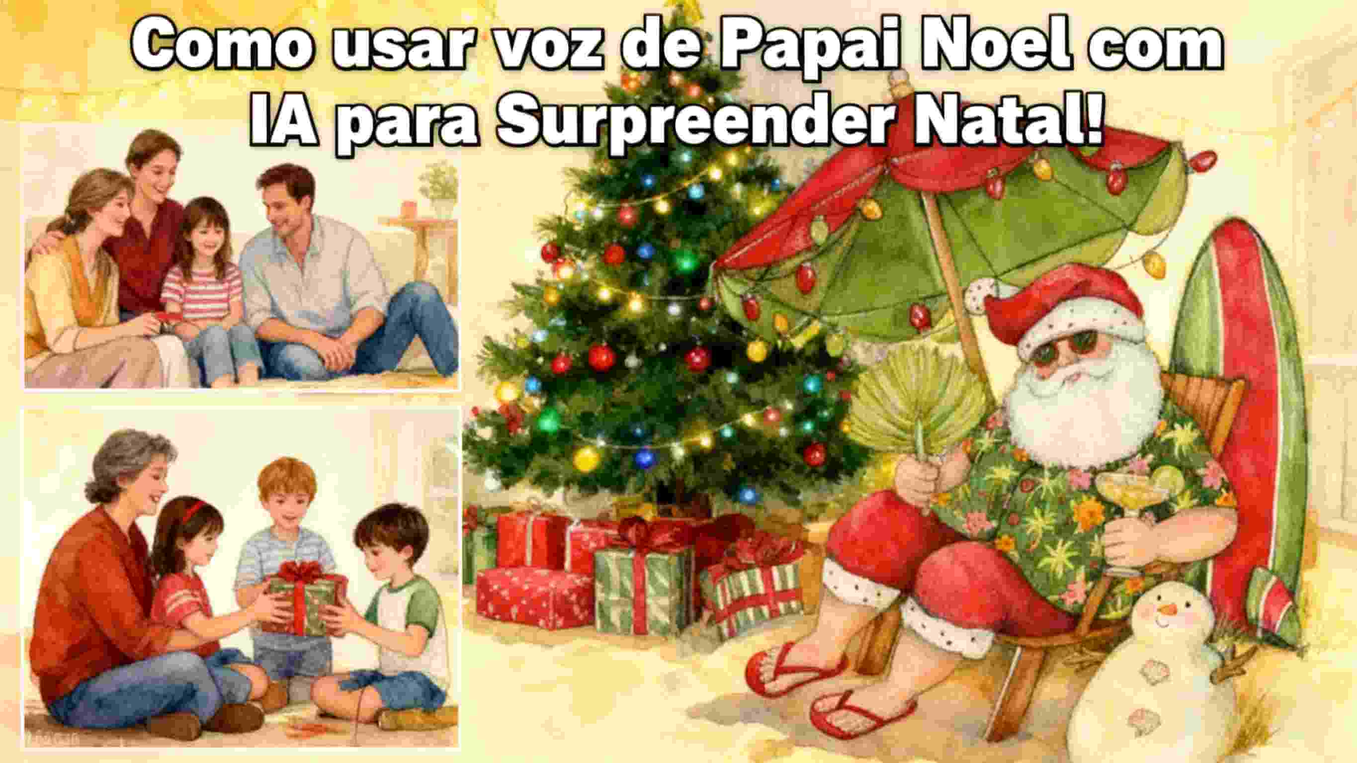 voz do papai noel