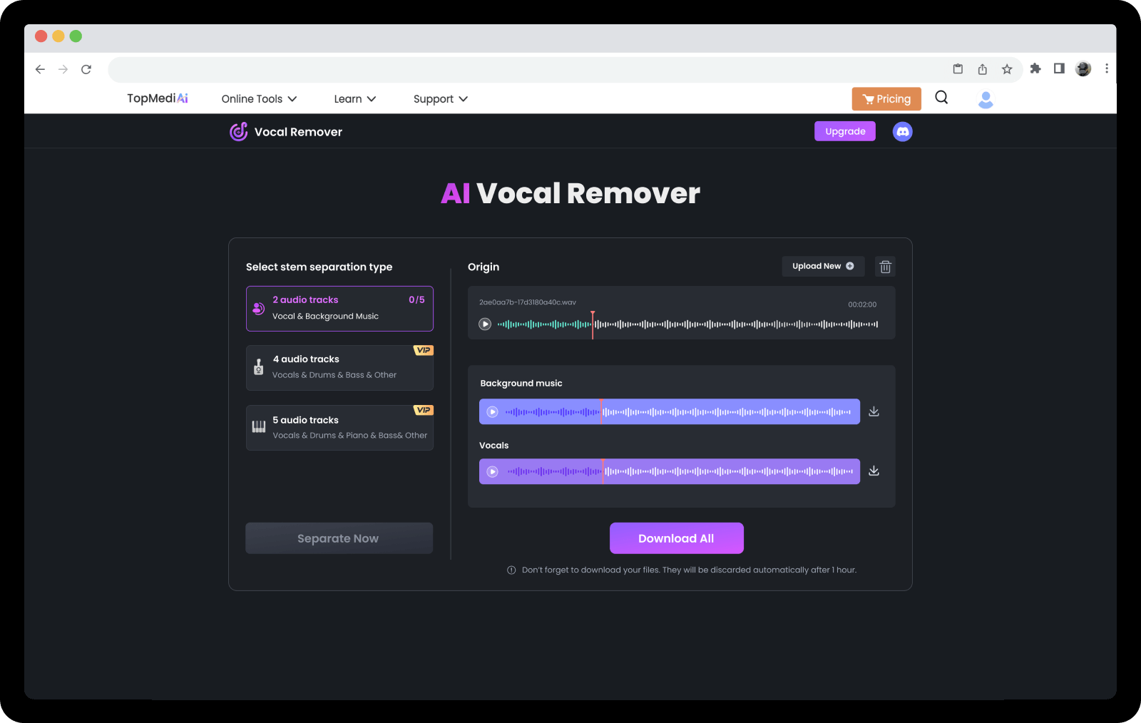 Etapa 3: converter e baixar.