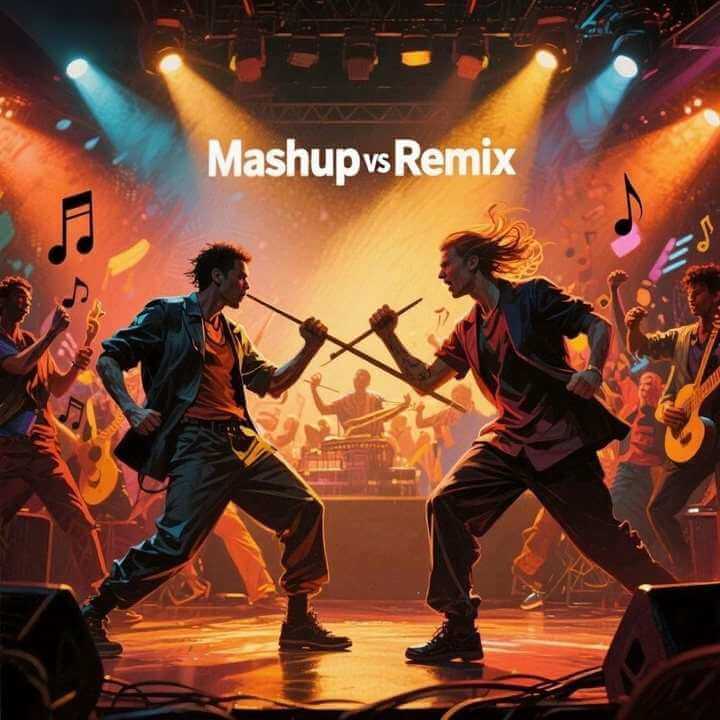 Mashup vs Remix