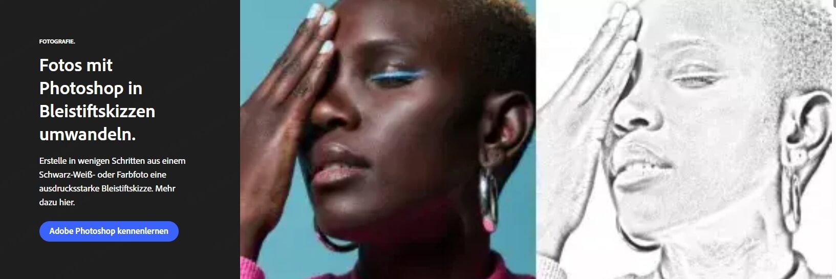 Fotos mit Photoshop in Bleistiftskizzen umwandeln