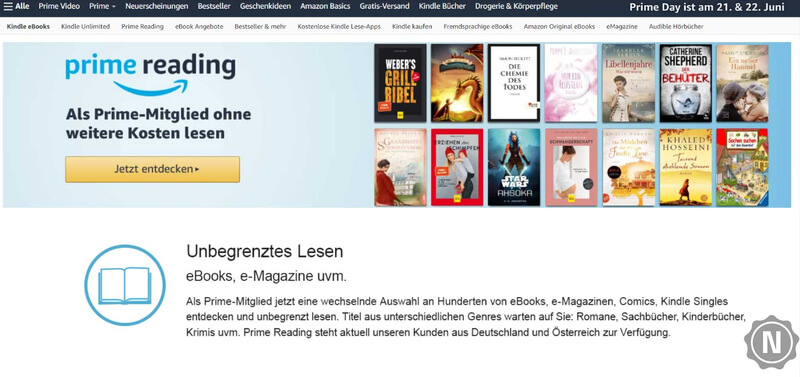 amazon bücher zum online lesen