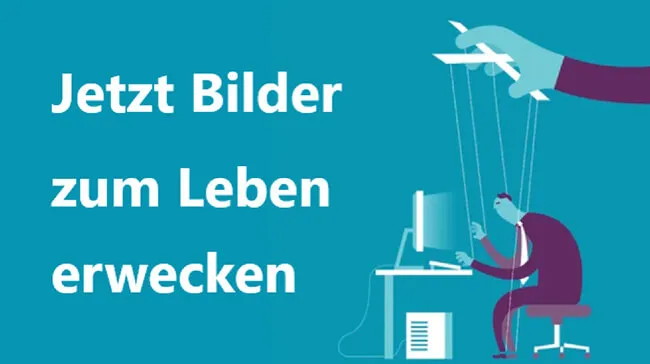 Animieren von Bildern: kostenlos online Bilder zum Leben erwecken