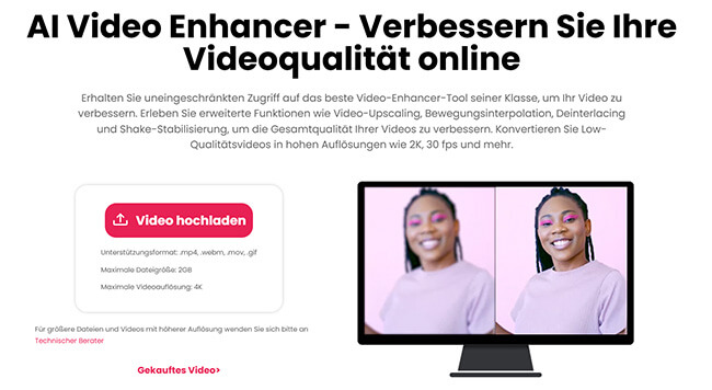 mit cutout.pro videoqualität verbessern