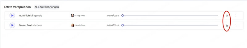 Sprachnachricht in Kinderstimme herunterladen