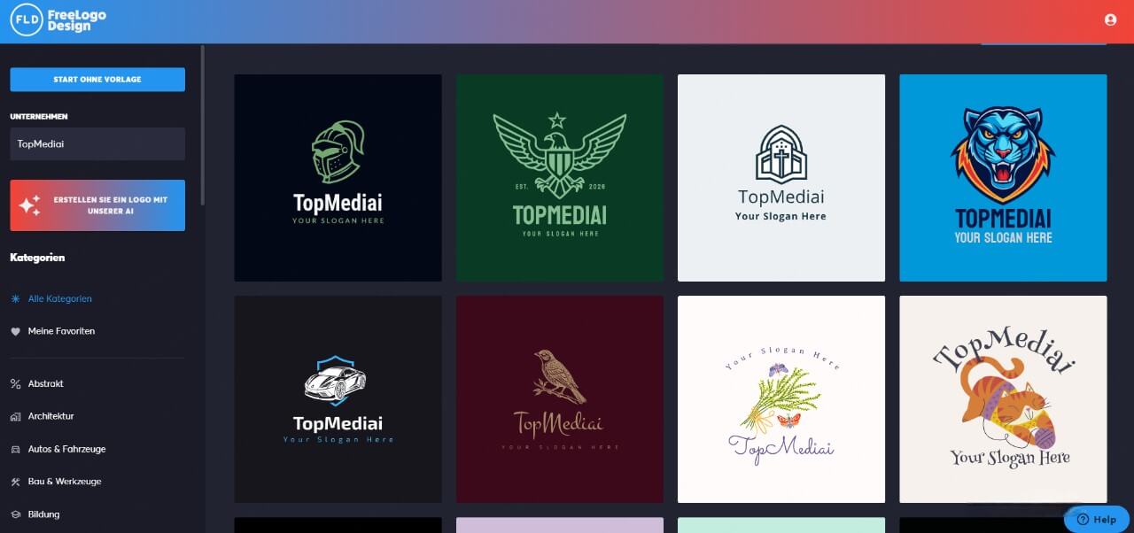 Logo kostenlos erstellen