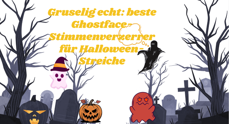Gruselig echt: Der beste Ghostface-Stimmenverzerrer für Halloween-Streiche