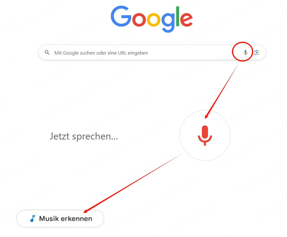 Google Musik Summen zu erkennen