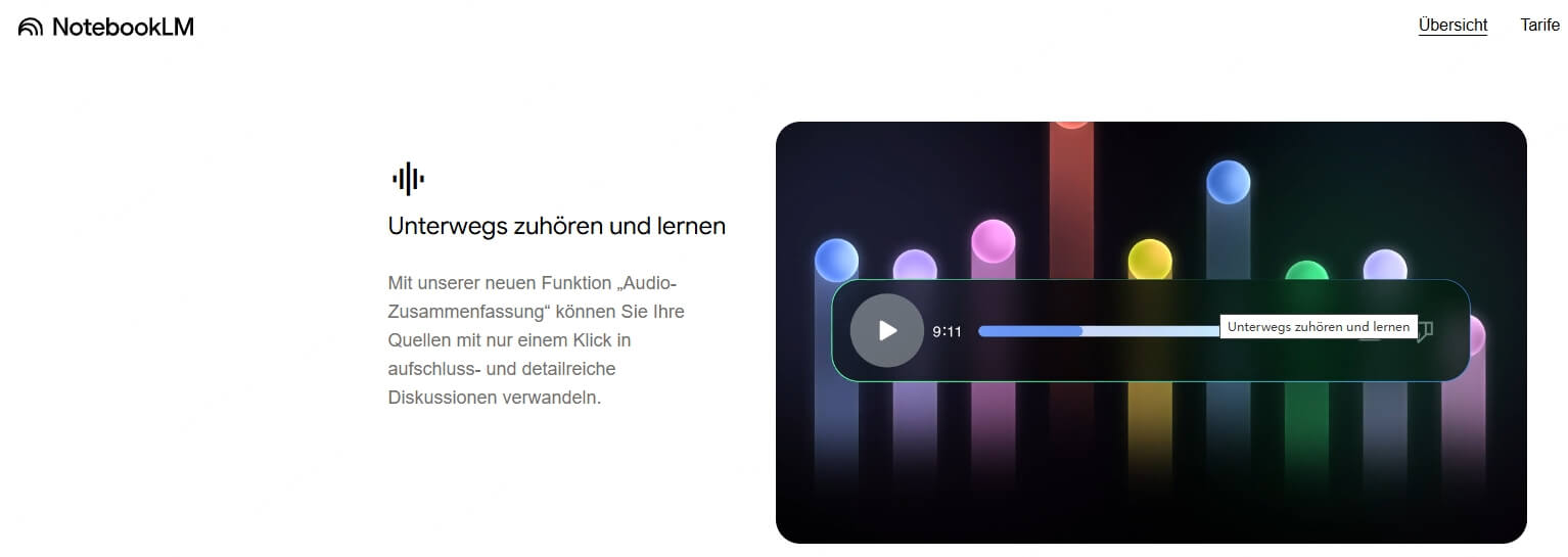 Sprache lernen mit Google NotebookLM