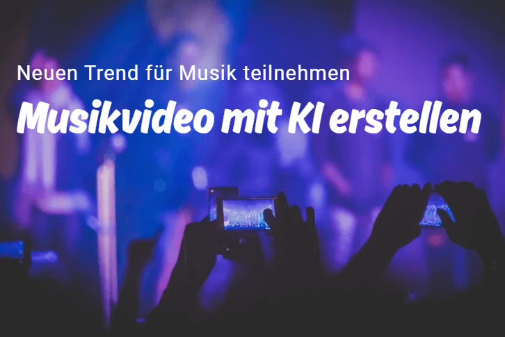 Musikvideo mit KI erstellen