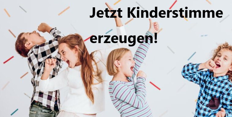 kinderstimme erzeugen