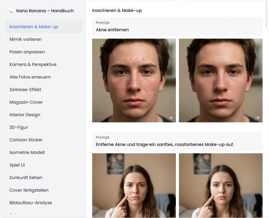 Kreativität mit Nano Banana auf TopMediai entdecken