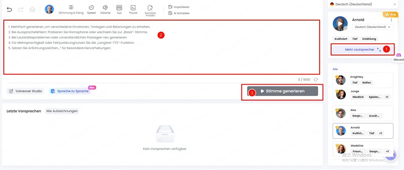 YouTube Voiceover mit TopMediai erstellen