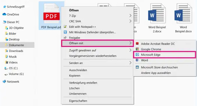 microsoft edge pdf dokument vorlesen lassen