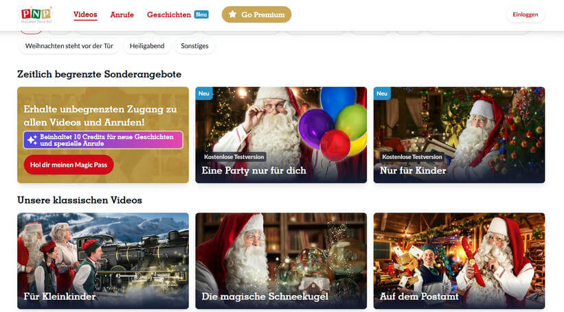 PNP Video für Weihnachten erstellen