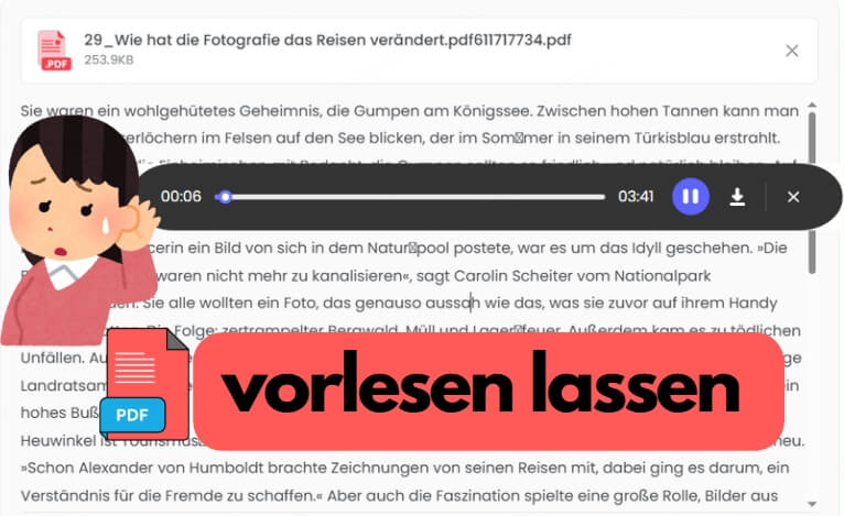 PDF vorlesen lassen