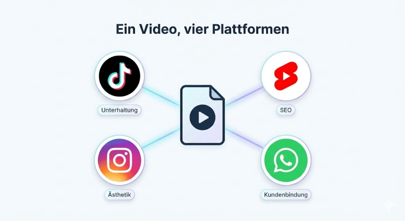Kurzvideo für Soziale Medien