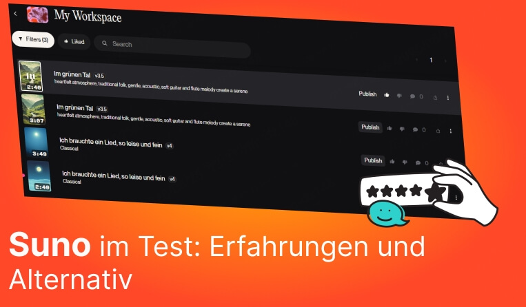Suno Erfahrungen und Alternativ
